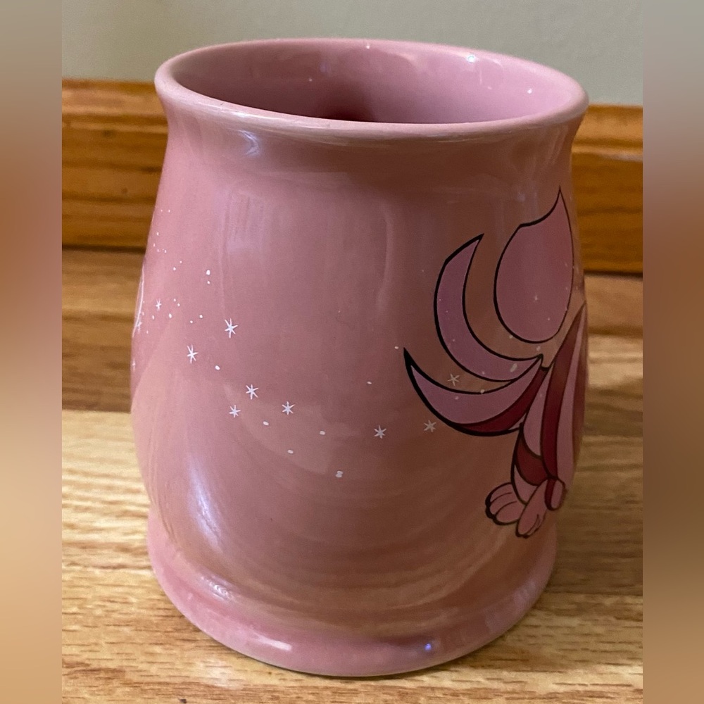 Pink Cheshire Cat Mug 14 ounces - Picture 3 of 6